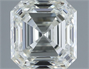 Natural Diamond 1.11 Carats, Asscher with  Cut, I Color, VS1 Clarity and Certified by IGI
