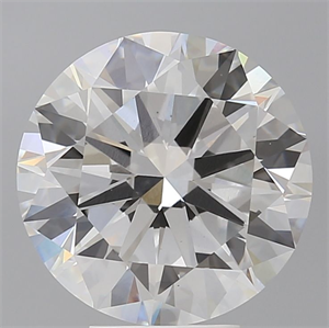 Picture of Lab Grown Diamond 6.03 Carats, Round with Excellent Cut, F Color, VVS2 Clarity and Certified by IGI