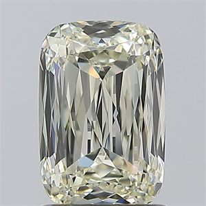 Picture of Natural Diamond 1.50 Carats, Cushion with  Cut, N Color, IF Clarity and Certified by GIA