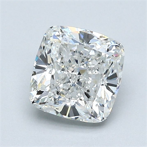 Picture of Natural Diamond 1.22 Carats, Cushion with  Cut, H Color, SI2 Clarity and Certified by GIA