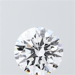Picture of Lab Grown Diamond 1.50 Carats, Round with Ideal Cut, E Color, VVS2 Clarity and Certified by IGI