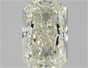 Natural Diamond 1.03 Carats, Radiant with  Cut, L Color, VS1 Clarity and Certified by GIA