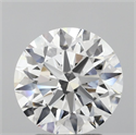 Lab Grown Diamond 2.83 Carats, Round with Ideal Cut, D Color, VVS1 Clarity and Certified by IGI