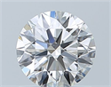 Diamante Natural 0.71 quilates, Redondo , Color G, claridad IF y certificado GIA