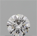 Diamante Natural 0.40 quilates, Redondo , Color D, claridad VVS1 y certificado GIA