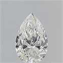 Natural Diamond 0.52 Carats, Pear with  Cut, G Color, VS2 Clarity and Certified by GIA
