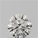 Natural Diamond 0.41 Carats, Round with Excellent Cut, I Color, VS1 Clarity and Certified by IGI