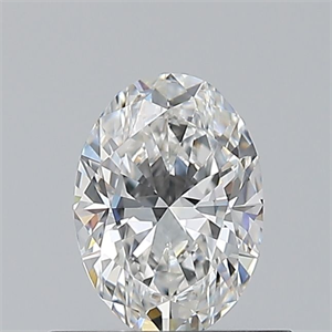 Picture of Natural Diamond 0.50 Carats, Oval with  Cut, E Color, VVS2 Clarity and Certified by GIA