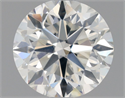 Natural Diamond 0.80 Carats, Round with Very Good Cut, H Color, SI2 Clarity and Certified by GIA