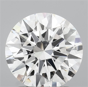 Picture of Lab Grown Diamond 1.53 Carats, Round with Excellent Cut, E Color, VVS2 Clarity and Certified by IGI