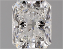 Natural Diamond 1.70 Carats, Radiant with  Cut, F Color, VVS2 Clarity and Certified by GIA