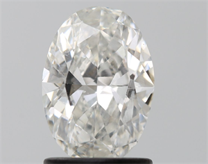 Picture of Natural Diamond 1.20 Carats, Oval with  Cut, G Color, VS2 Clarity and Certified by GIA