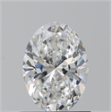 Diamante Natural 0.90 quilates, Ovalado , Color F, claridad VVS2 y certificado GIA
