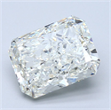 Diamante Natural 5.03 quilates, Radiante , Color J, claridad SI2 y certificado GIA