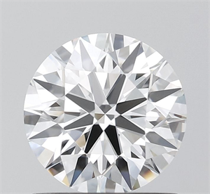 Picture of Lab Grown Diamond 1.02 Carats, Round with Ideal Cut, D Color, VVS2 Clarity and Certified by IGI