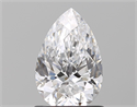 Natural Diamond 1.01 Carats, Pear with  Cut, D Color, VS2 Clarity and Certified by GIA