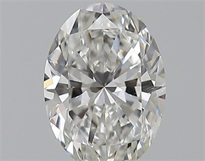 Picture of Natural Diamond 0.50 Carats, Oval with  Cut, F Color, SI2 Clarity and Certified by GIA
