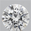 Lab Grown Diamond 3.01 Carats, Round with Very Good Cut, D Color, VS1 Clarity and Certified by IGI