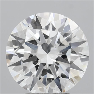 Picture of Lab Grown Diamond 3.01 Carats, Round with Very Good Cut, D Color, VS1 Clarity and Certified by IGI