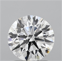 Lab Grown Diamond 1.33 Carats, Round with Ideal Cut, E Color, VVS2 Clarity and Certified by IGI