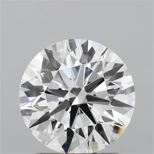 Picture of Lab Grown Diamond 1.33 Carats, Round with Ideal Cut, E Color, VVS2 Clarity and Certified by IGI