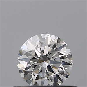 Picture of Natural Diamond 0.41 Carats, Round with Excellent Cut, D Color, VVS1 Clarity and Certified by GIA