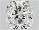 Natural Diamond 1.04 Carats, Cushion with  Cut, F Color, VVS1 Clarity and Certified by GIA