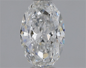 Picture of Natural Diamond 0.50 Carats, Oval with  Cut, E Color, SI2 Clarity and Certified by GIA
