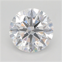 Lab Grown Diamond 5.22 Carats, Round with Ideal Cut, E Color, VVS2 Clarity and Certified by IGI