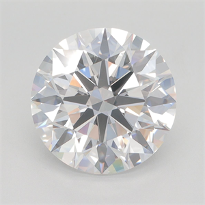 Picture of Lab Grown Diamond 5.22 Carats, Round with Ideal Cut, E Color, VVS2 Clarity and Certified by IGI