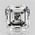 Diamante Natural 1.61 quilates, Asscher , Color I, claridad VVS1 y certificado GIA