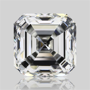 Foto Diamante Natural 1.61 quilates, Asscher , Color I, claridad VVS1 y certificado GIA de