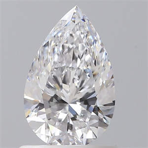 Picture of Natural Diamond 0.80 Carats, Pear with  Cut, D Color, VS2 Clarity and Certified by GIA