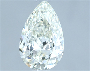 Picture of Natural Diamond 0.70 Carats, Pear with  Cut, H Color, IF Clarity and Certified by IGI