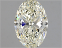 Natural Diamond 1.03 Carats, Oval with  Cut, K Color, VVS2 Clarity and Certified by GIA