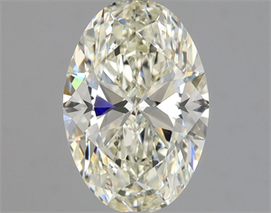 Picture of Natural Diamond 1.03 Carats, Oval with  Cut, K Color, VVS2 Clarity and Certified by GIA