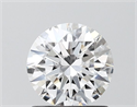 Lab Grown Diamond 1.04 Carats, Round with Excellent Cut, D Color, VVS1 Clarity and Certified by IGI