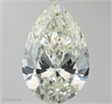 Natural Diamond 5.01 Carats, Pear with  Cut, K Color, VS1 Clarity and Certified by GIA