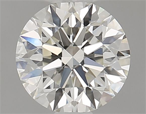 Foto Diamante Natural 0.51 quilates, Redondo , Color J, claridad VS1 y certificado GIA de