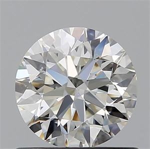 Picture of Natural Diamond 0.77 Carats, Round with Excellent Cut, I Color, SI1 Clarity and Certified by GIA