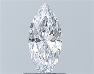 Picture of Natural Diamond 0.50 Carats, Marquise with  Cut, D Color, VVS1 Clarity and Certified by GIA
