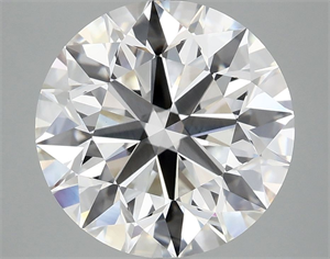 Picture of Lab Grown Diamond 5.03 Carats, Round with Excellent Cut, E Color, VVS2 Clarity and Certified by IGI