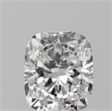 Diamante Natural 0.74 quilates, Del cojín , Color D, claridad VVS2 y certificado GIA
