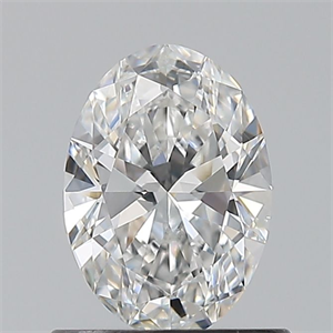 Foto Diamante Natural 0.70 quilates, Ovalado , Color E, claridad VS2 y certificado GIA de