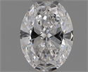 Diamante Natural 0.50 quilates, Ovalado , Color D, claridad SI1 y certificado GIA