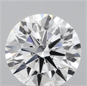 Lab Grown Diamond 1.41 Carats, Round with Ideal Cut, D Color, VS1 Clarity and Certified by IGI