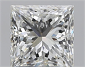 Natural Diamond 1.70 Carats, Princess with  Cut, I Color, VVS2 Clarity and Certified by GIA