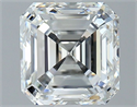 Natural Diamond 2.50 Carats, Asscher with  Cut, F Color, VS2 Clarity and Certified by GIA