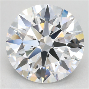 Picture of Lab Grown Diamond 5.07 Carats, Round with Excellent Cut, D Color, VVS2 Clarity and Certified by GIA