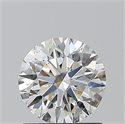 Natural Diamond 1.01 Carats, Round with Excellent Cut, G Color, SI1 Clarity and Certified by GIA